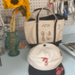 Maker / Scholar Small ACK Hand Painted Tote