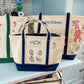 Maker / Scholar Small ACK Hand Painted Tote