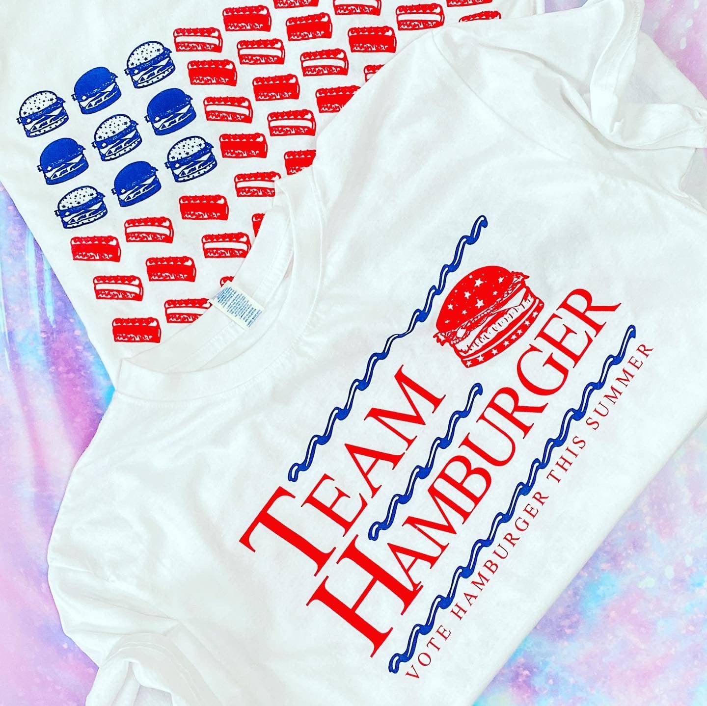 Maker / Scholar Team Hamburger Graphic Tee | Short Sleeve Summer Tee Shirt