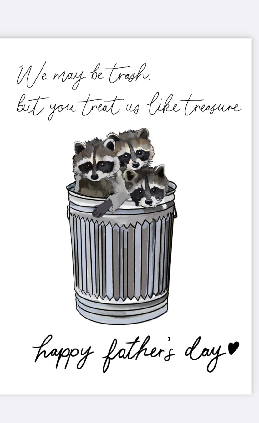 Maker Scholar Trash but your treasure | Father’s Day Card