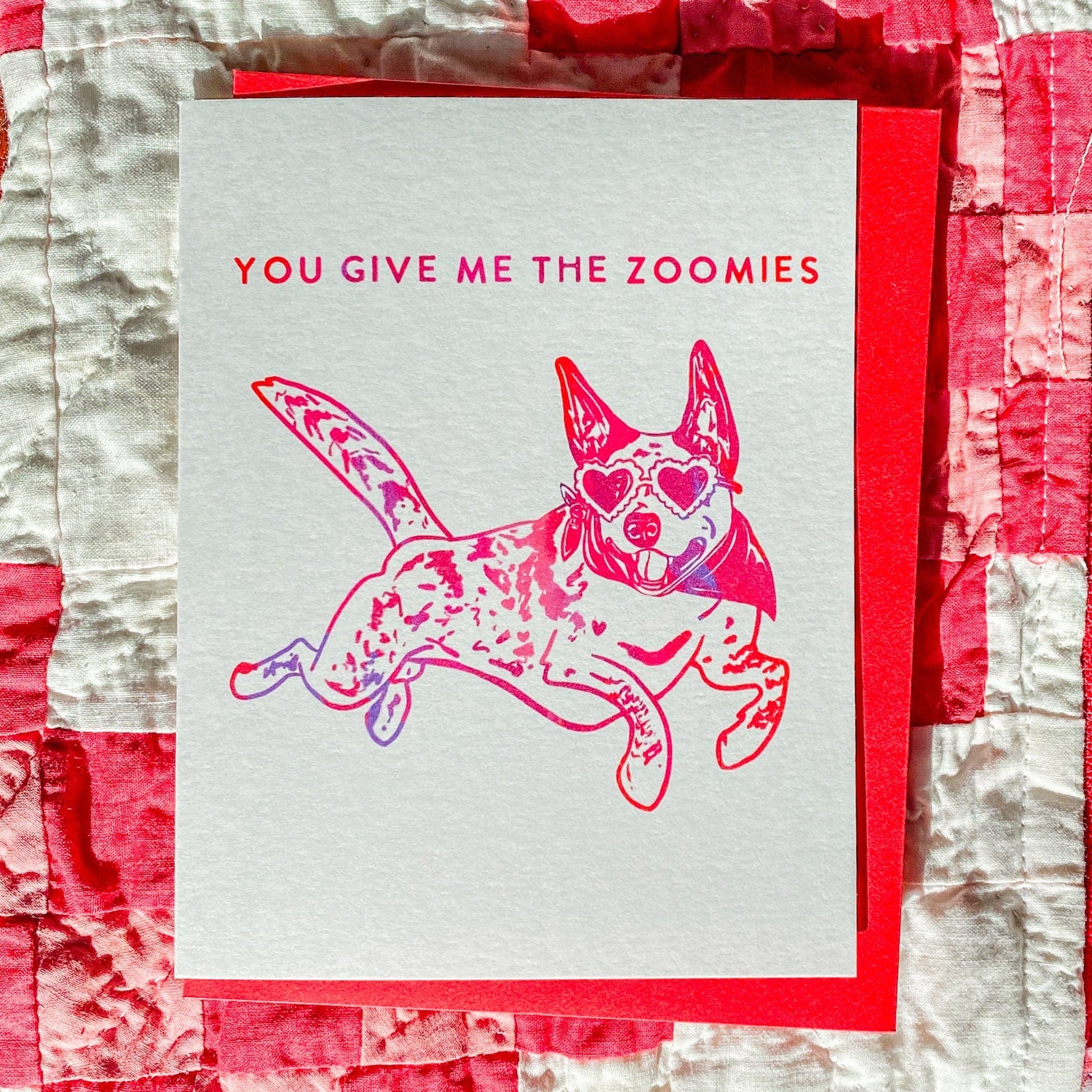 Maker Scholar You give me the zoomies | Love Card