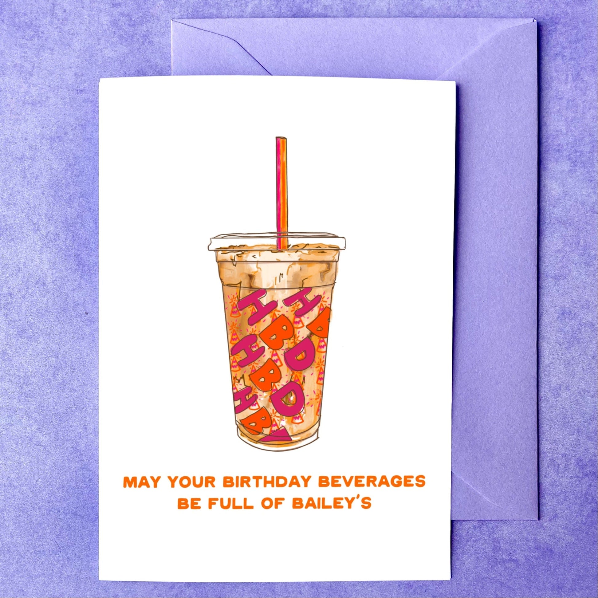 Maker Scholar Birthday beverages deserve Bailey’s | Birthday Card