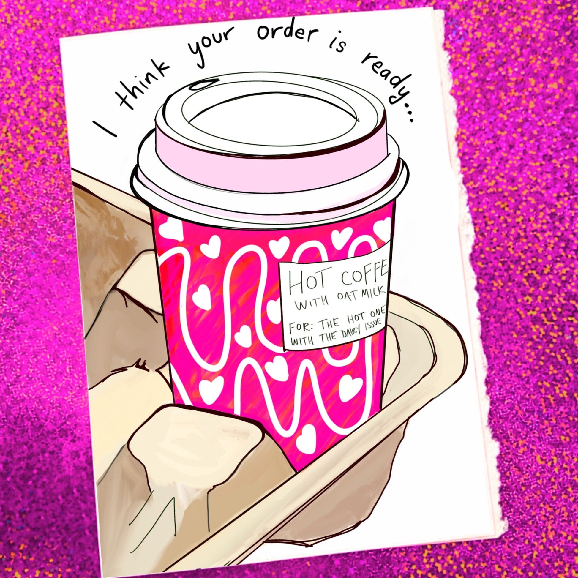 Maker Scholar For the Dairy-Free Hotties | "Just Because" Card