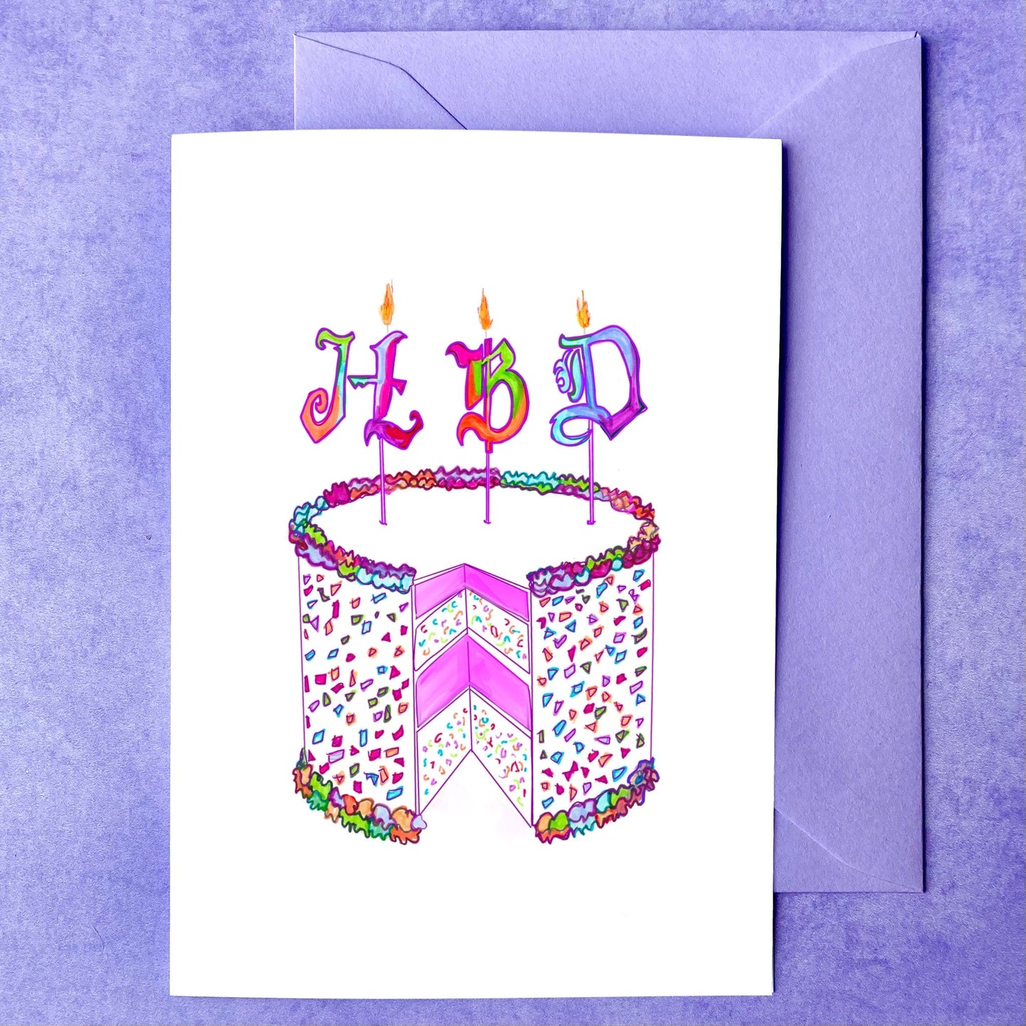Maker Scholar Funfetti Birthday | Birthday Card