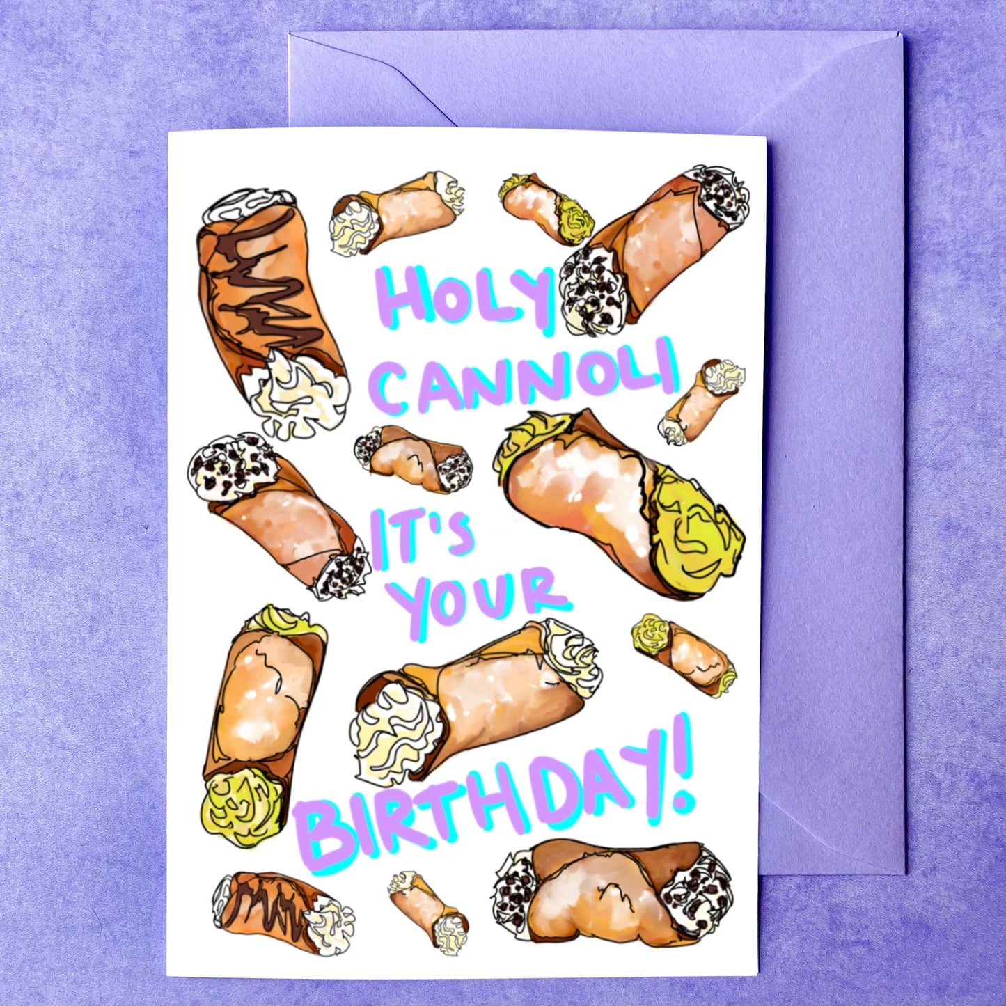 Maker Scholar Holy Cannoli! | Birthday Card