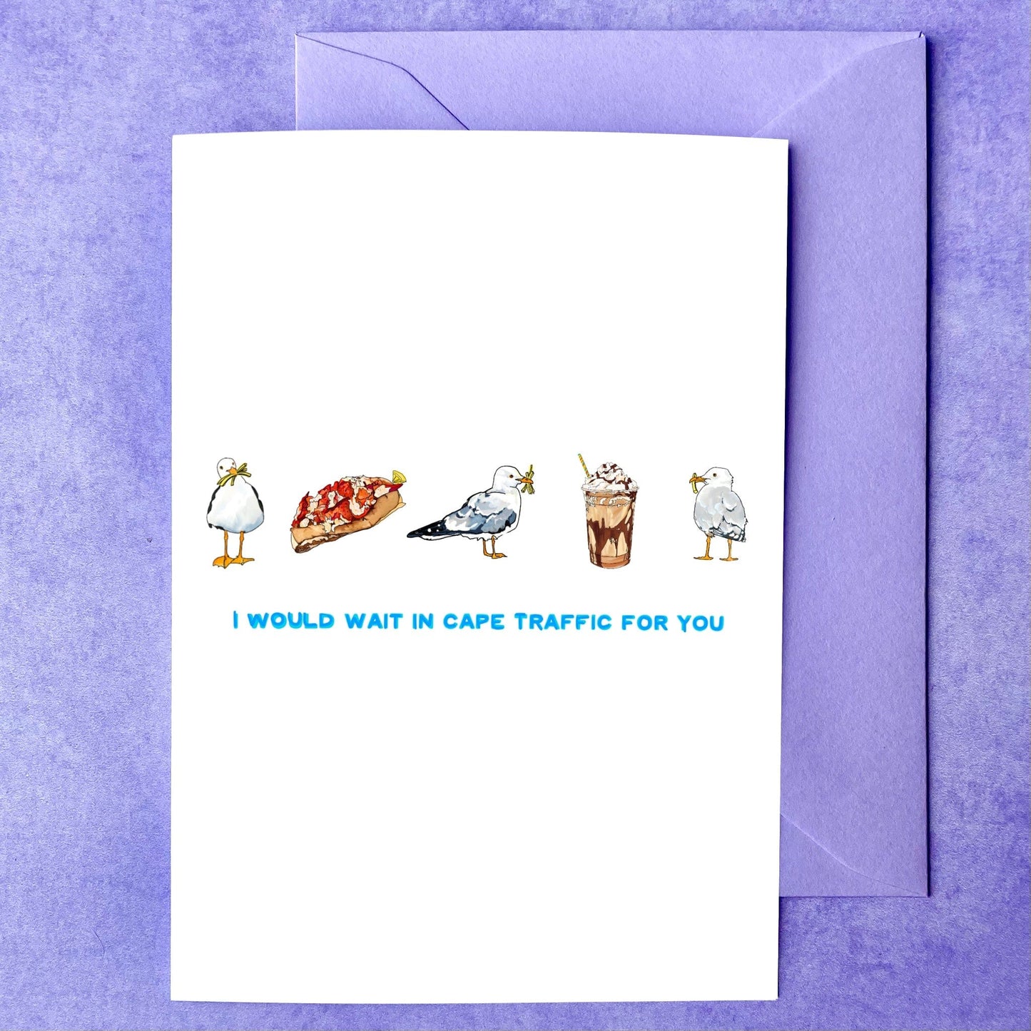 Maker / Scholar I’d even wait in Cape traffic… | “Just because” Card