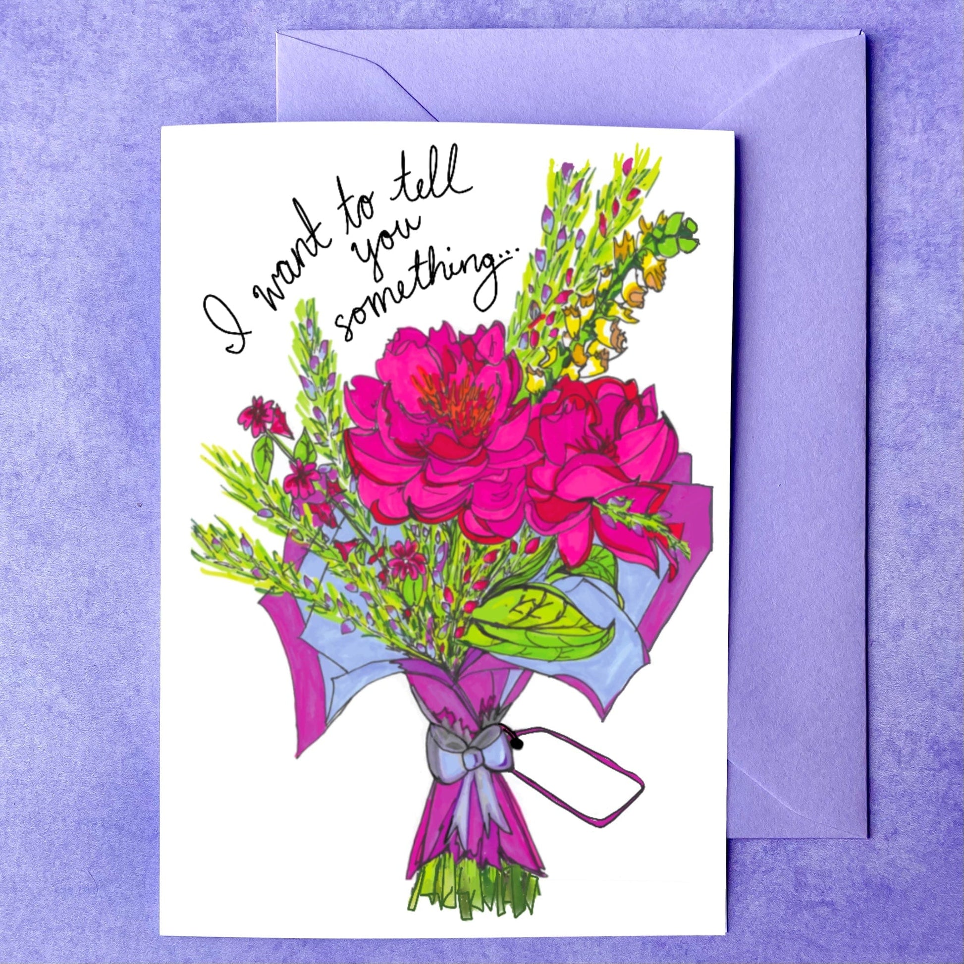 Maker Scholar I Want to Tell You Something... | "Just Because" Card