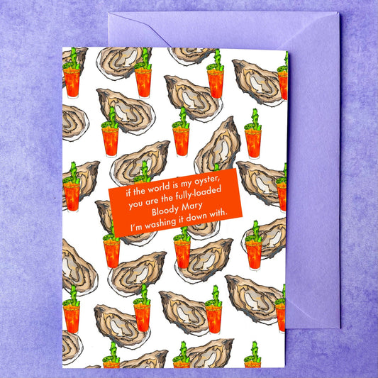 Maker Scholar If the world is my oyster… | Love Card