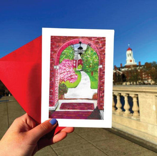 Maker Scholar Just a Peak Card (Fancy) | Harvard Cards
