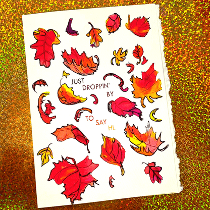 Maker Scholar Just Droppin' By | "Just Because" Cards