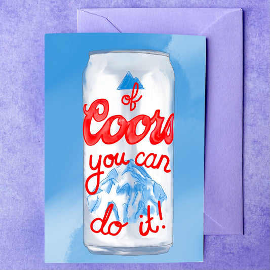 Maker Scholar Of COORS You Can! | Encouragement Card