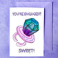 Maker Scholar Sweet Matrimony | Wedding & Engagement Card