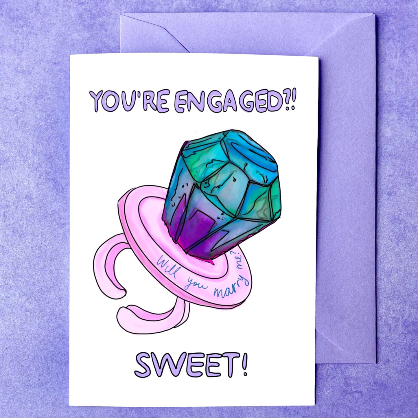 Maker Scholar Sweet Matrimony | Wedding & Engagement Card