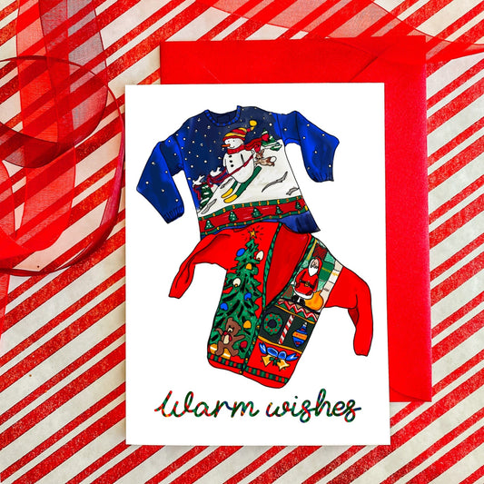 Maker Scholar Warm Wishes | Holiday Card
